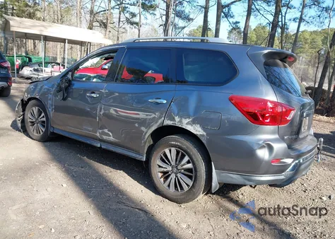 2017 Nissan Pathfinder S из США, поврежденный, VIN 5N1DR2MM8HC913644